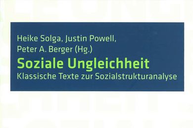Das Buch von Solga und anderen Soziale Ungleichheit
